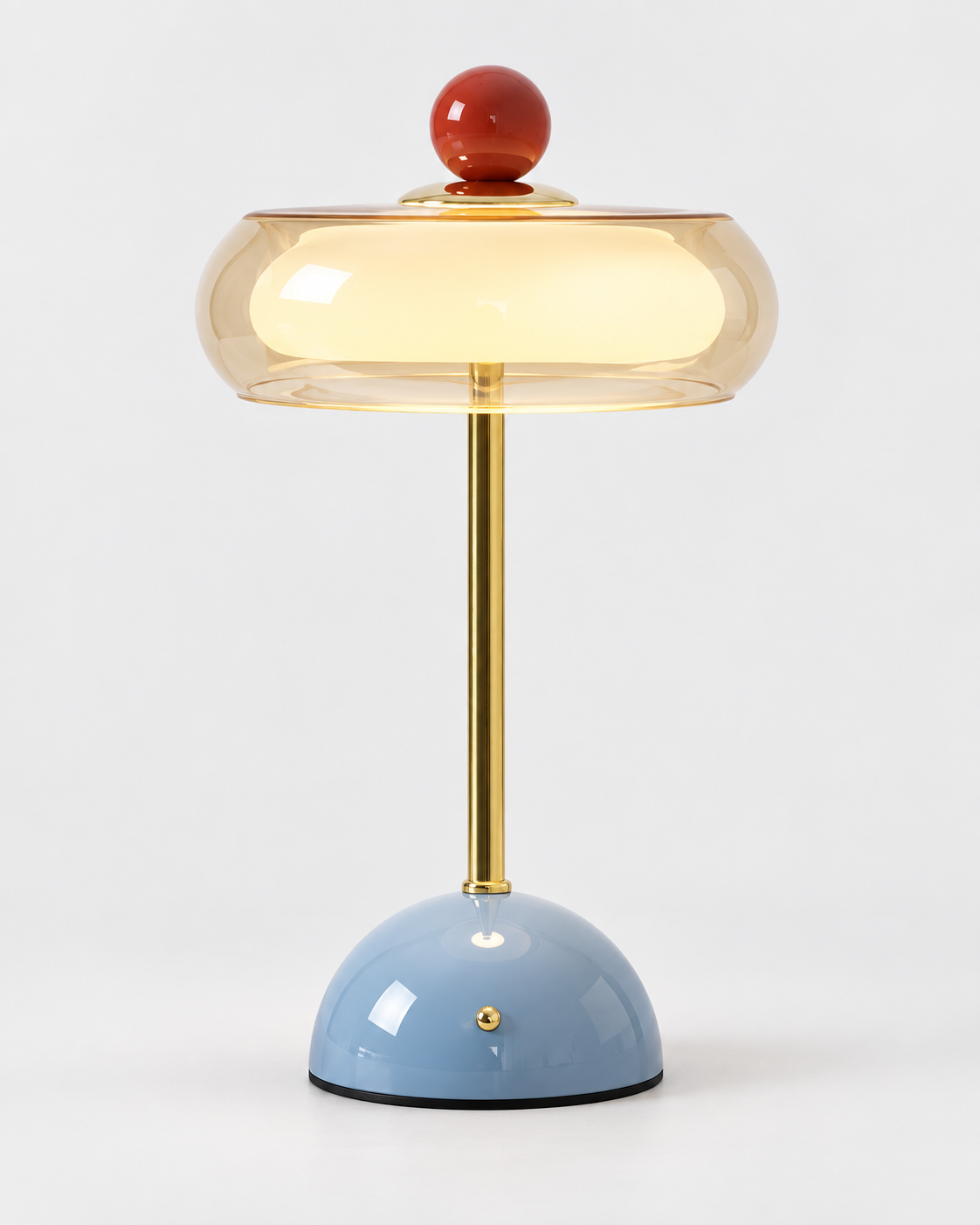 Ormino | Glass Disc Table Lamp