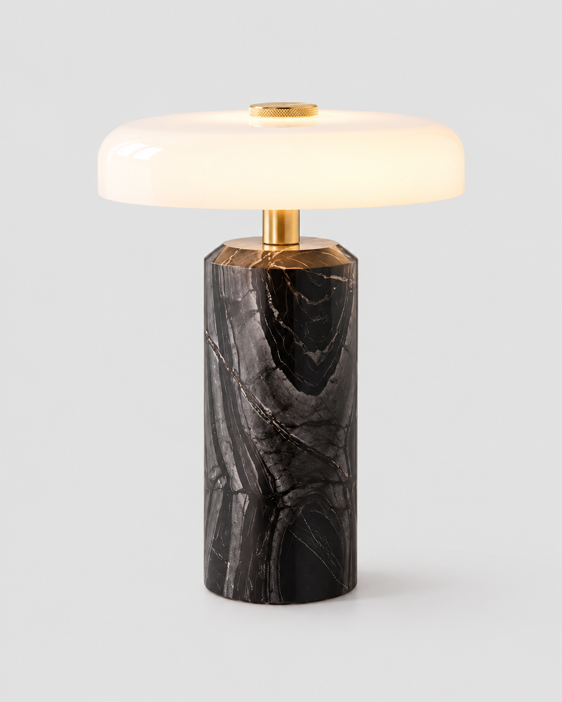 Boma | Marble & Opal Glass LED Table Lamp