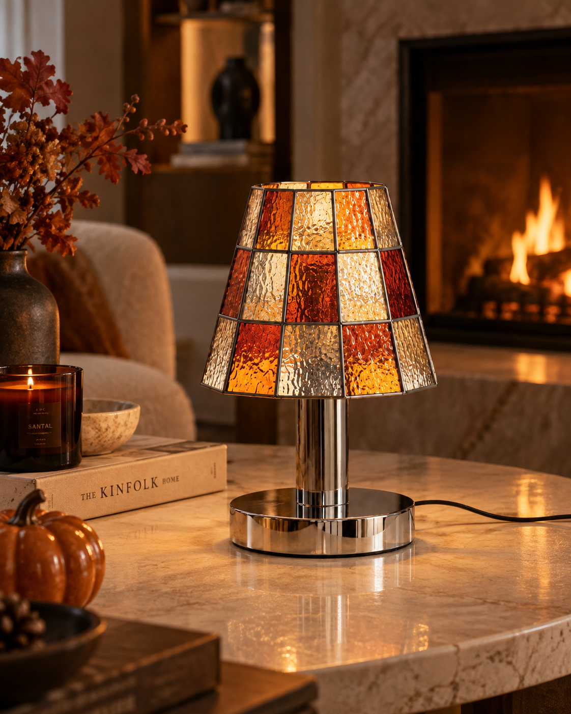 Mosi | Mosaic Glass Table Lamp