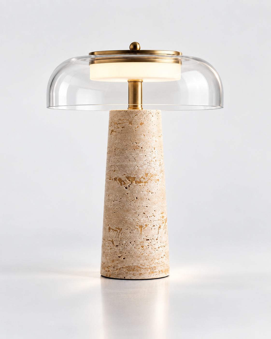 The Tivoli | Travertine Table Lamp