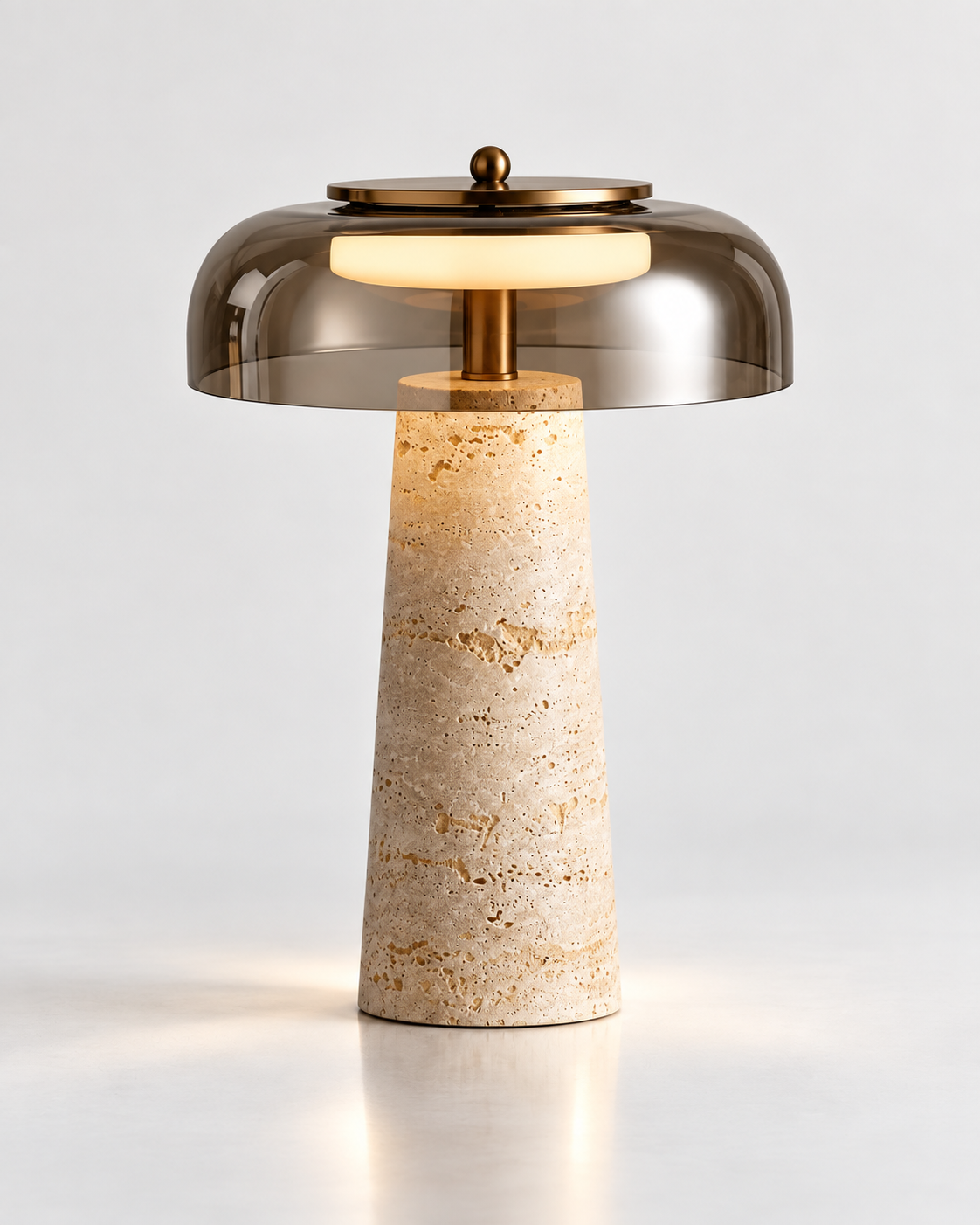 The Tivoli | Travertine Table Lamp