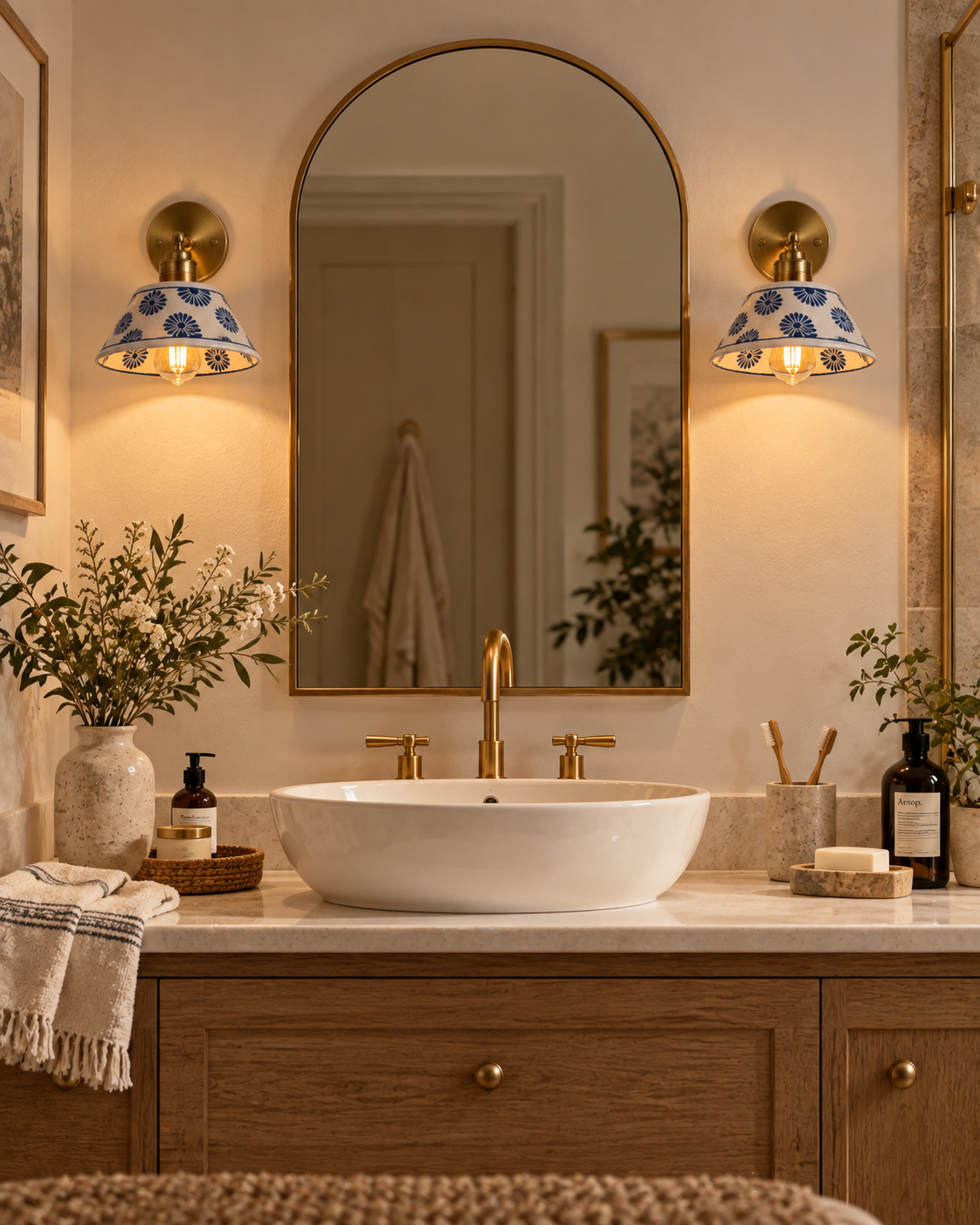 Azura | Ceramic Wall Sconce