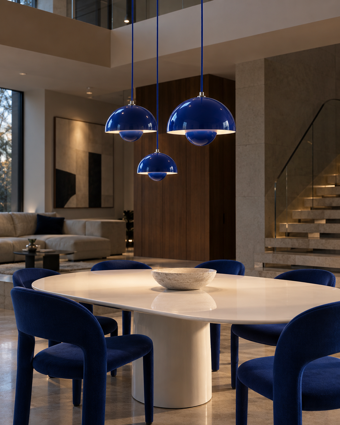 Gira | Glossy Dome Pendant Light