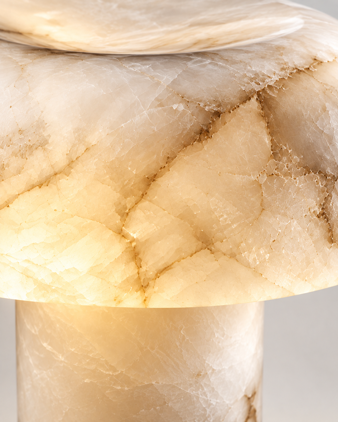 Nerina | Natural Alabaster Table Lamp