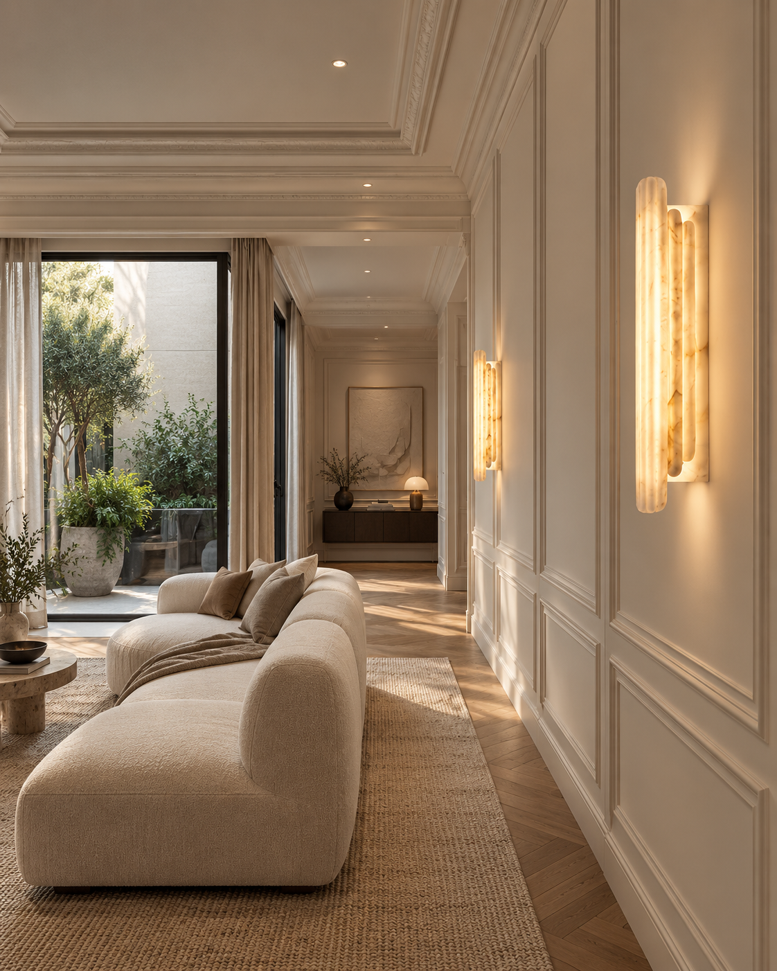 Alabaster Wall Sconce | Althea