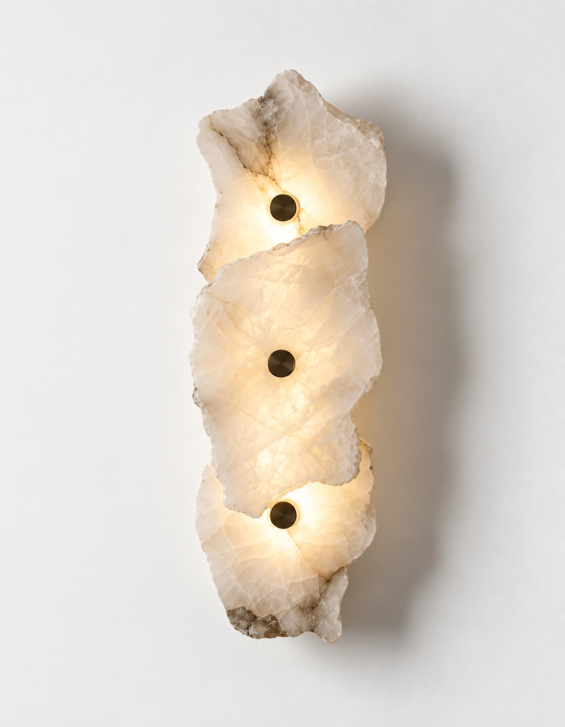 Solenne | Raw Alabaster Wall Sconce