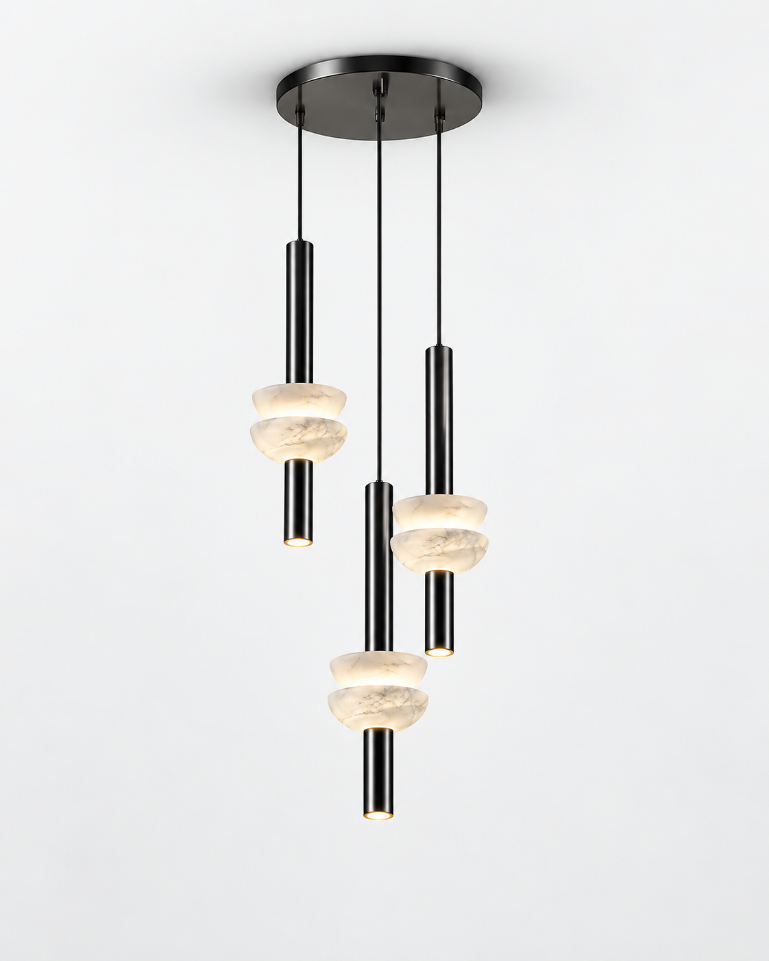 Alabaster Pendant Light | Aveline Sculptural