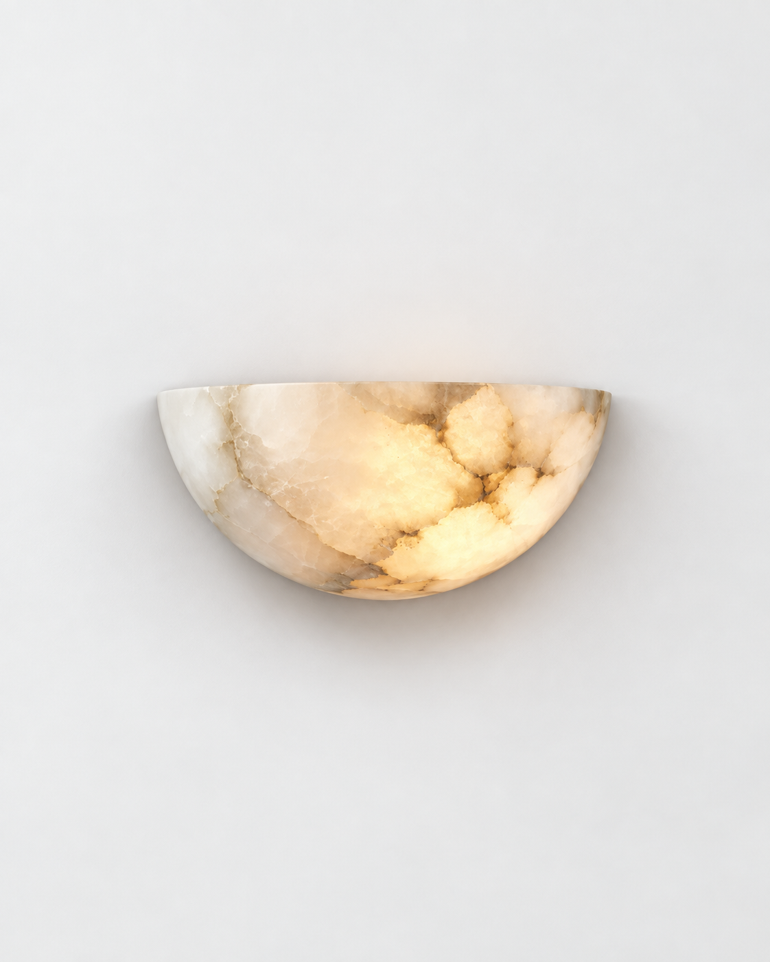 Natural Alabaster Wall Sconce | LUNEA
