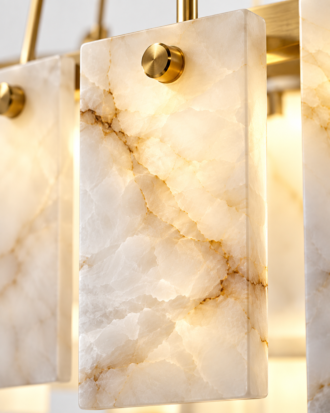Sculptural Alabaster Chandelier | Aurevia