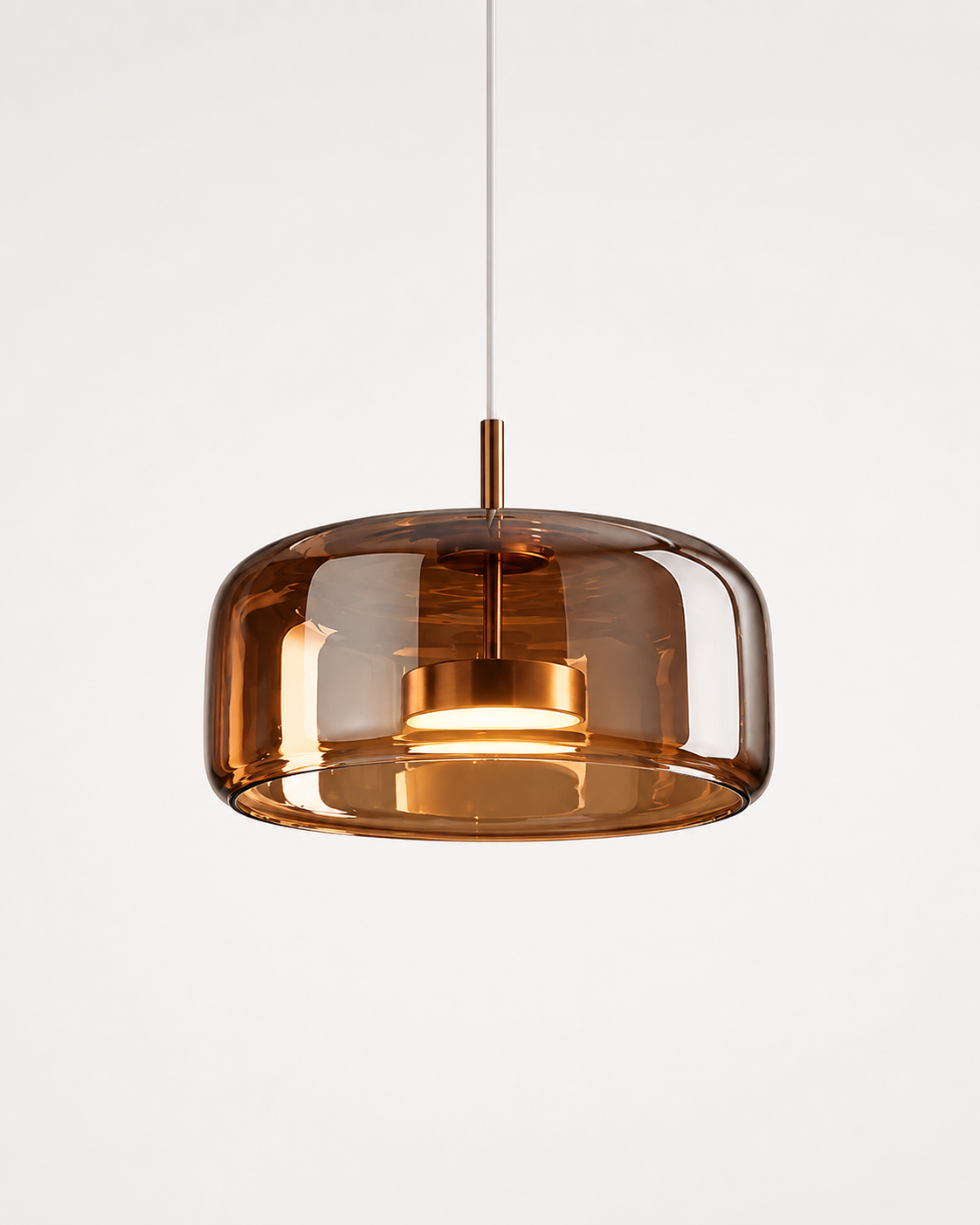 Aurelia | Amber Glass Pendant Light