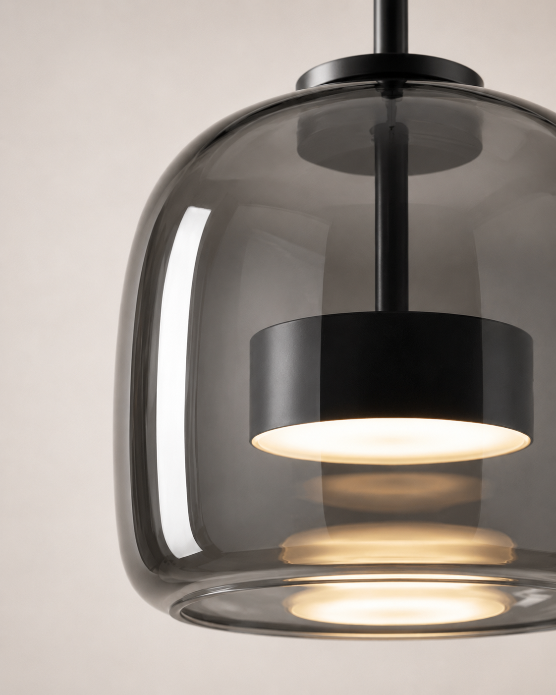 Aurelia | Amber Glass Pendant Light