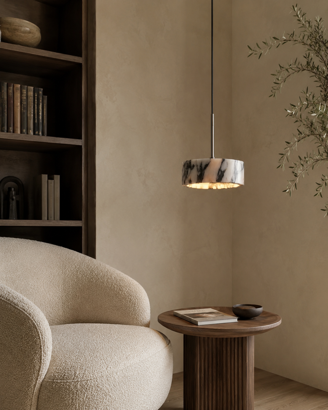 Aurelia | Marble Pendant Light
