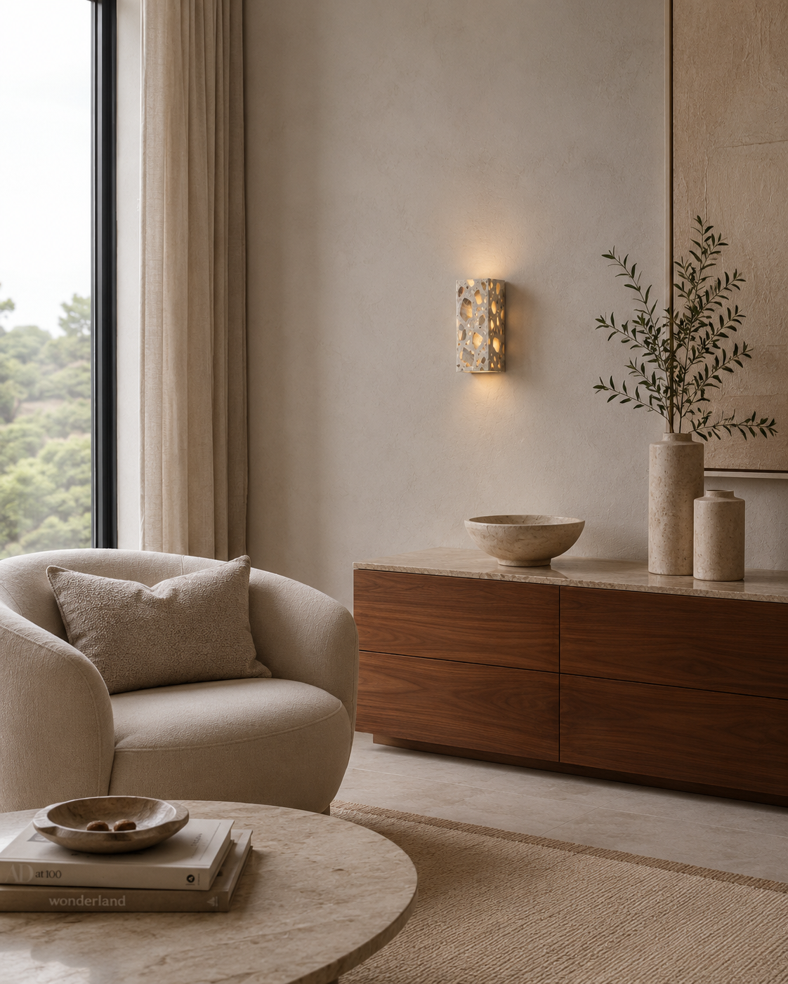 Mosaic | Terrazzo Wall Sconce