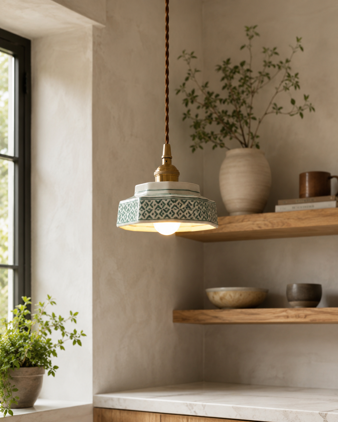 Mira | Handcrafted Ceramic Pendant Light