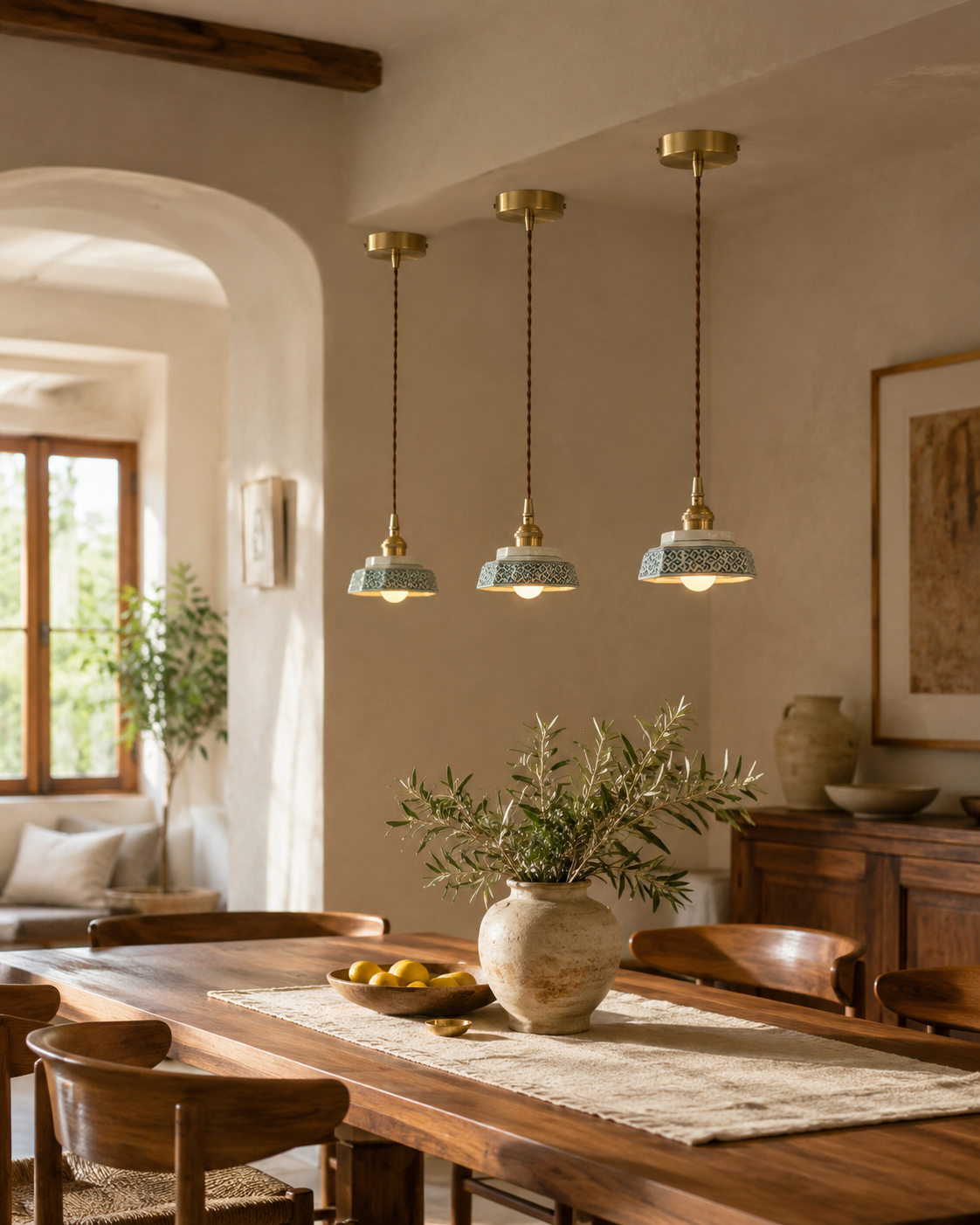 Mira | Handcrafted Ceramic Pendant Light
