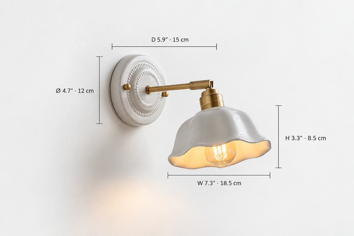 Liori | Ceramic Wall Sconce