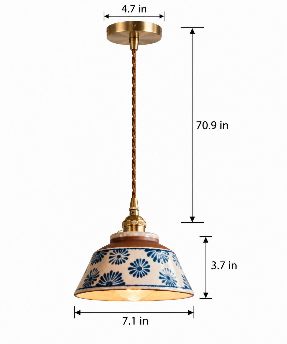 Sora | Handcrafted Ceramic Pendant Light