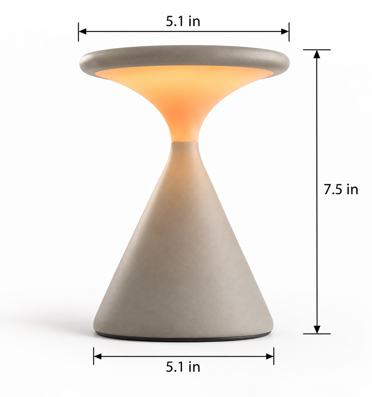 Vela | Stone Table Lamp