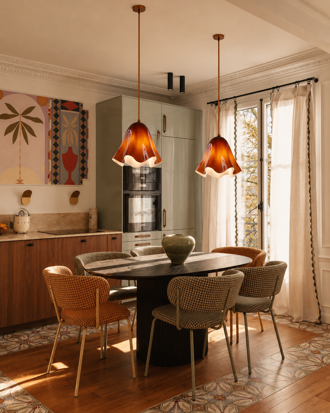 Aurelio – Sculptural Glass Pendant Light