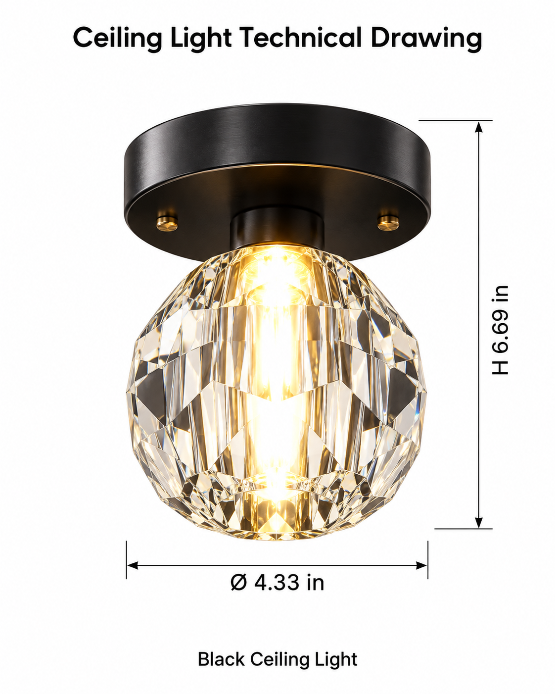 Cyria | Ceiling Light