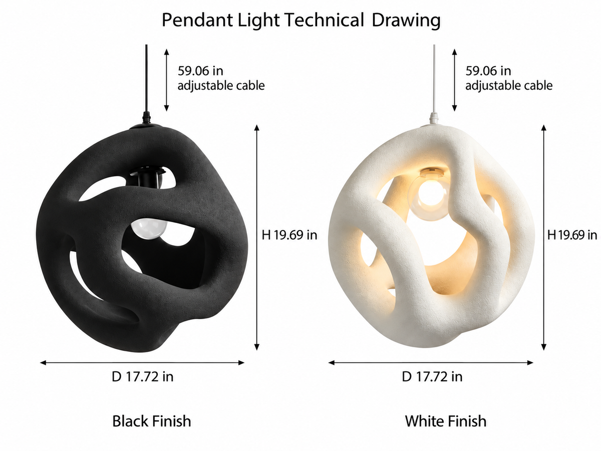 Elya | Artistic Pendant Light