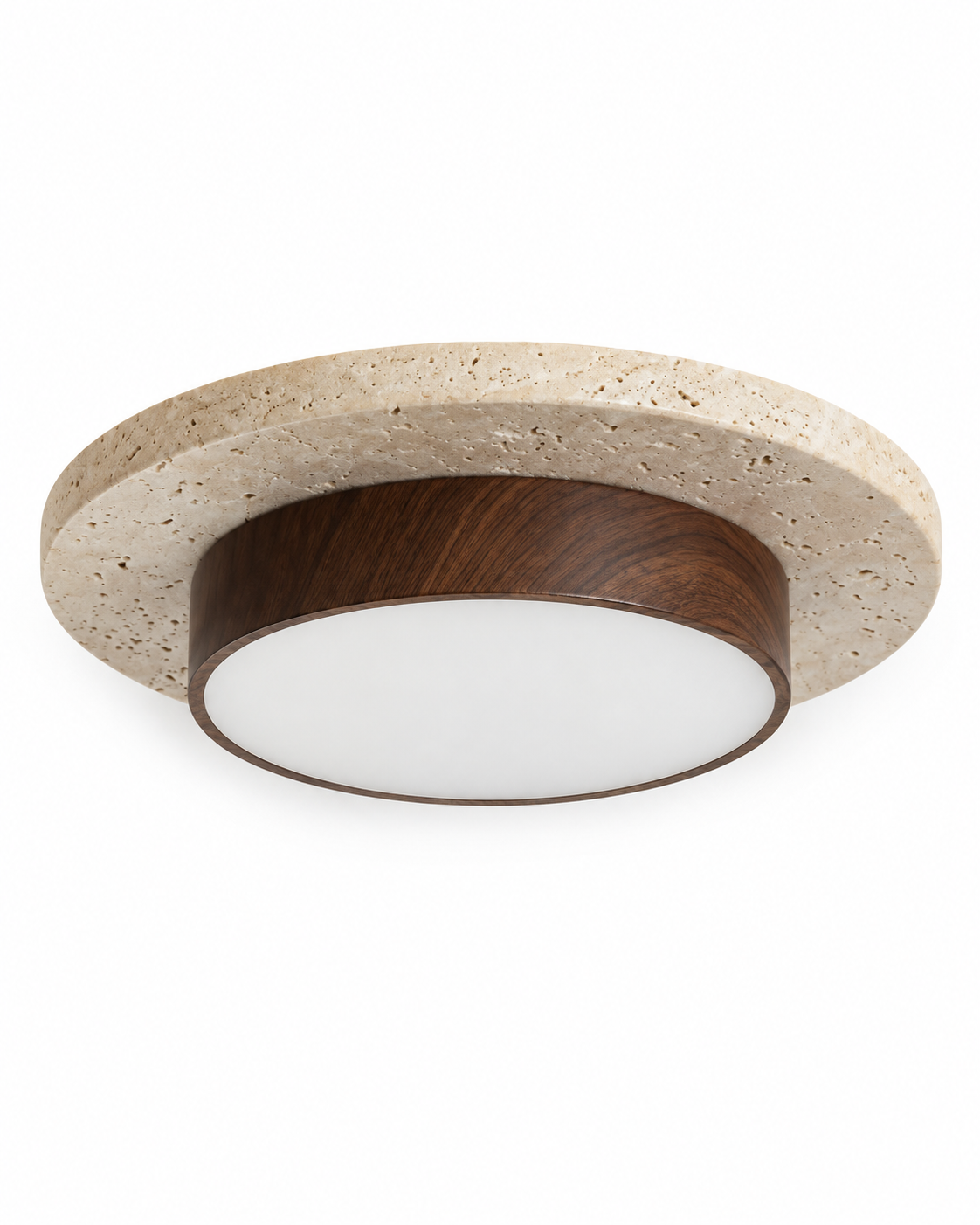 Nerio | Travertine Ceiling Light
