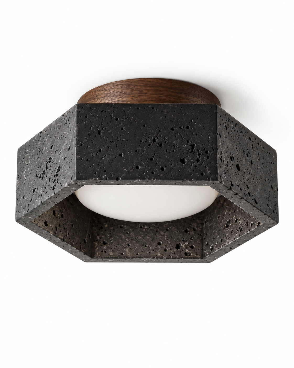 Caldera | Travertine Celling Lights