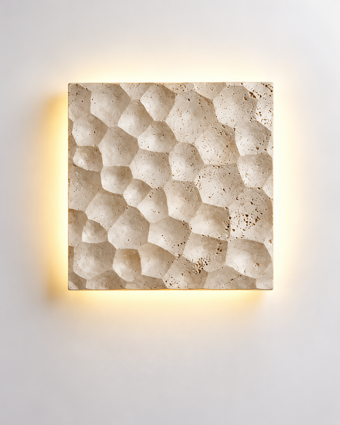 Vaelis | Travertine Wall Sconces