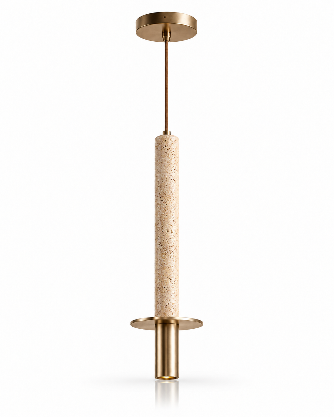 Caelis | Travertine Pendant Light