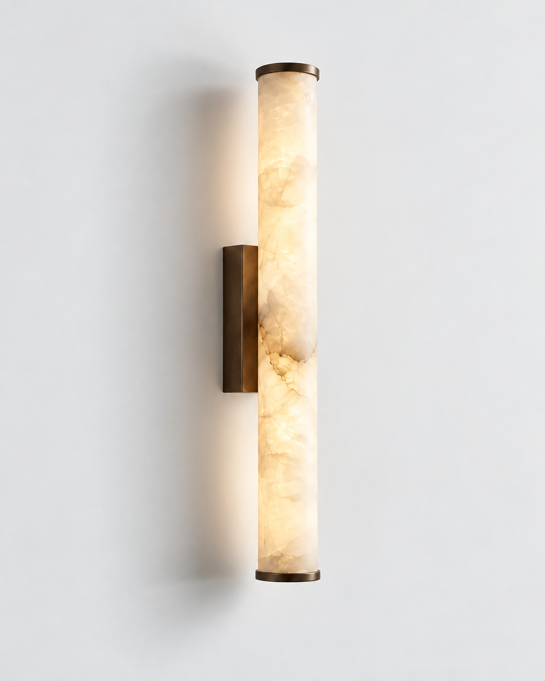 Calder | Natural Alabaster Linear Wall Sconce