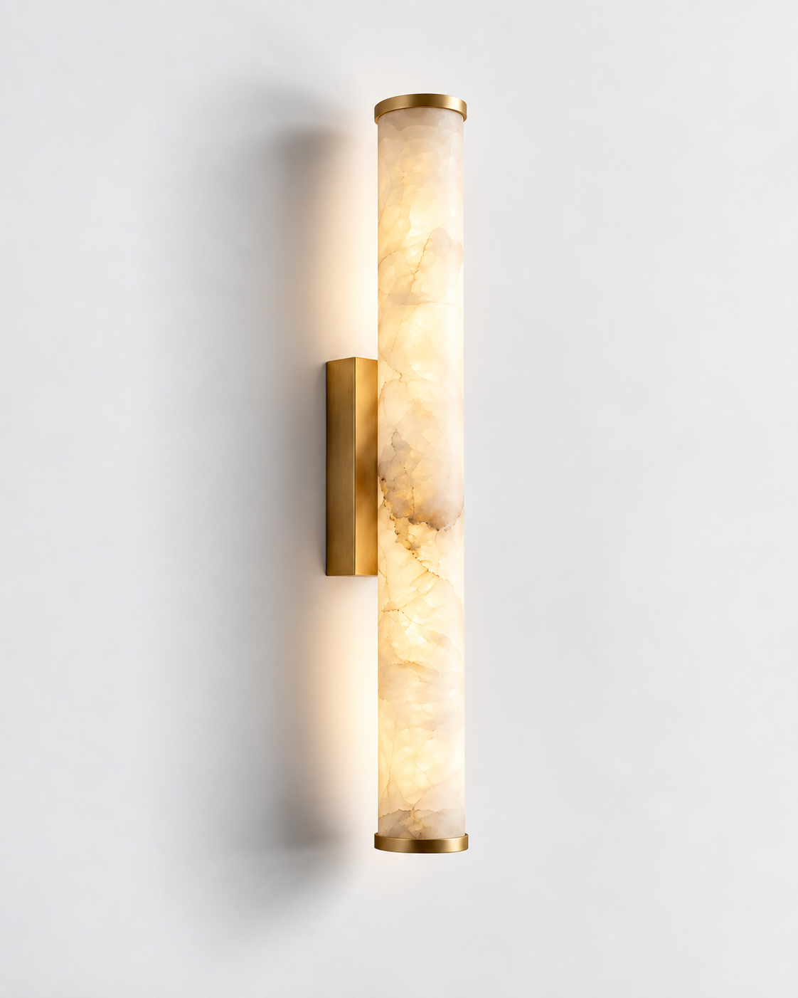 Calder | Natural Alabaster Linear Wall Sconce