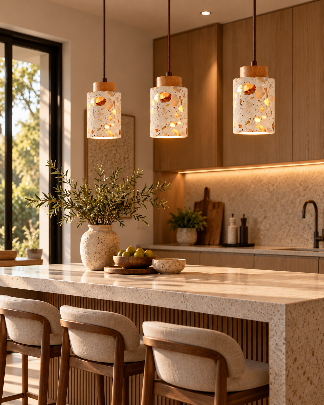 Kona | Terrazzo Pendant Light