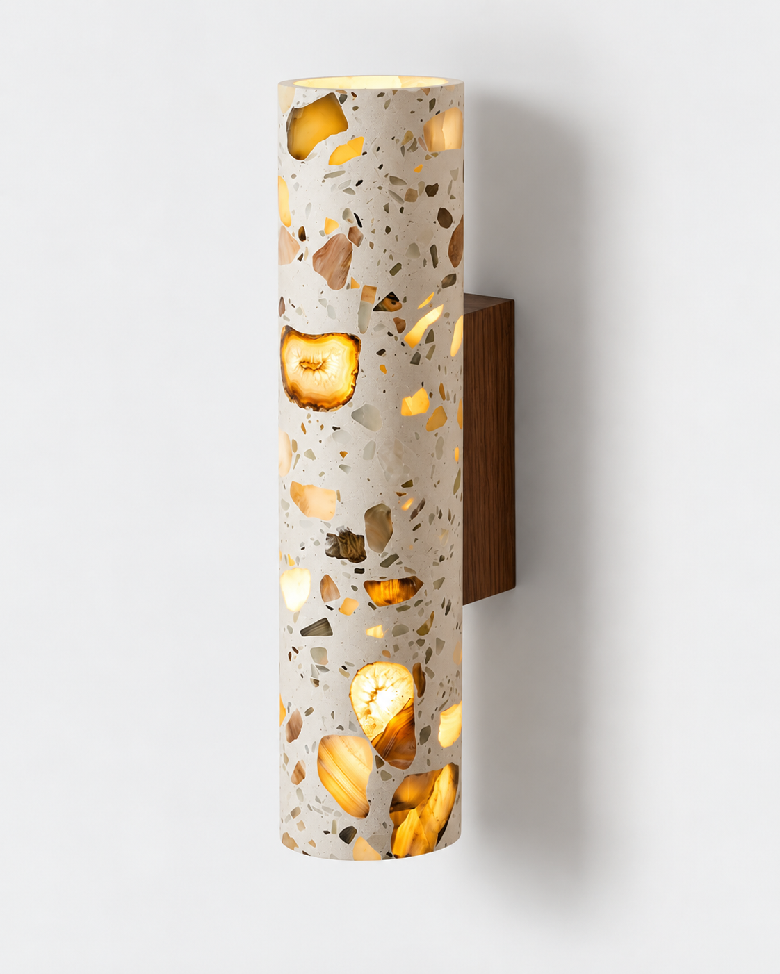 Wall Sconce Terrazzo & Walnut | Terzane