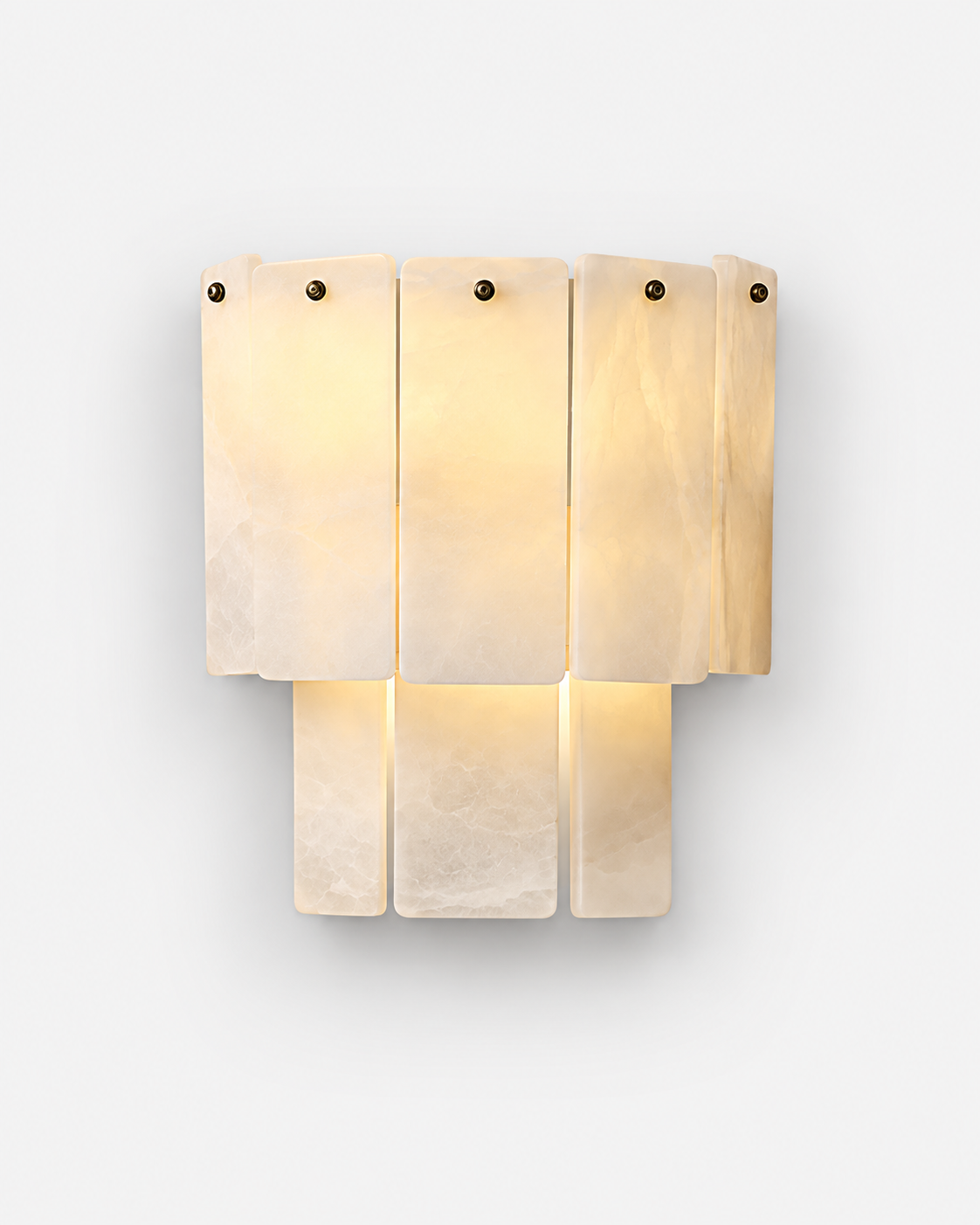 Layered Alabaster Wall Sconce | Nerisse