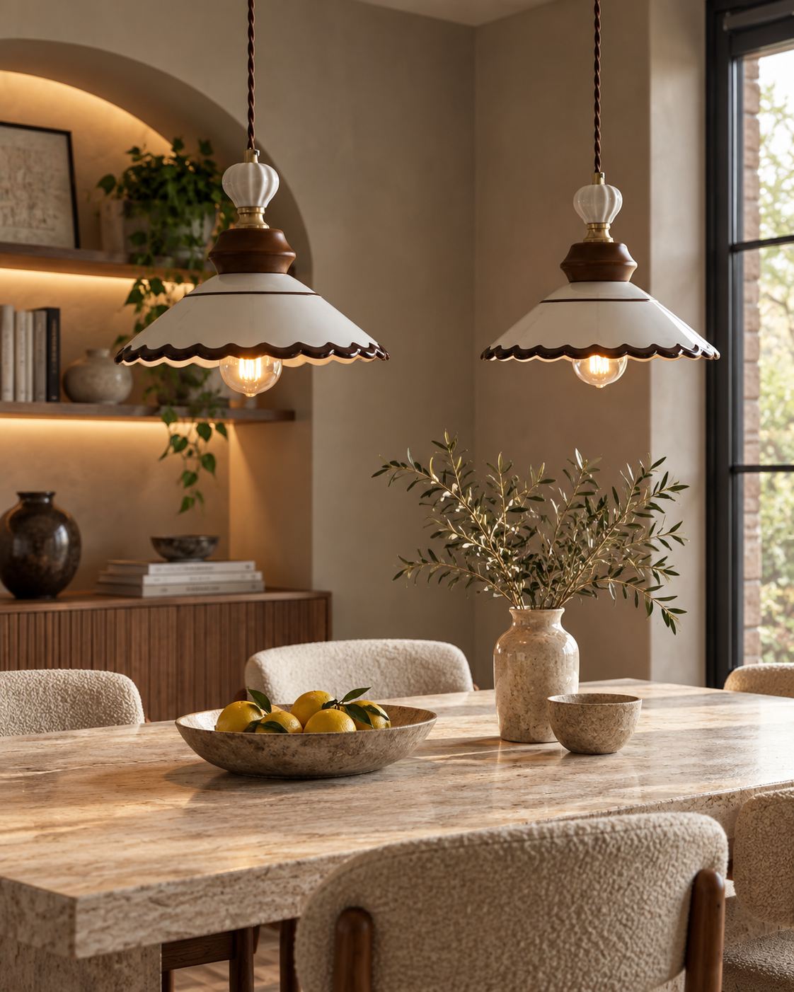Ceramic Pendant Light | Mirelle