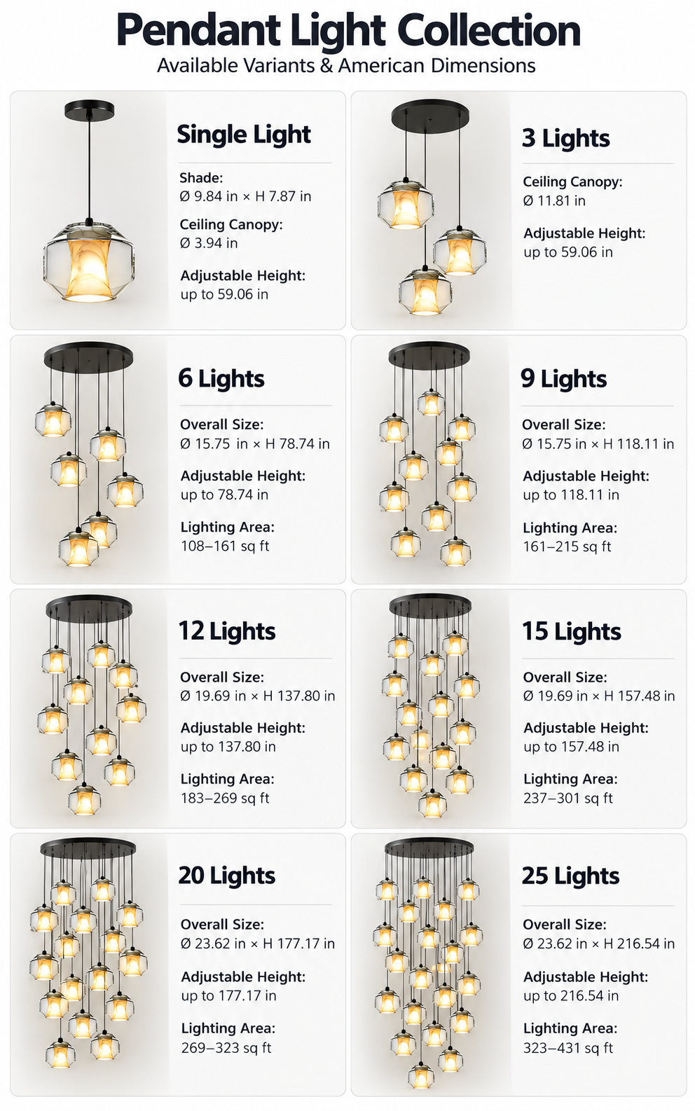 Pendants lights | Lustraé