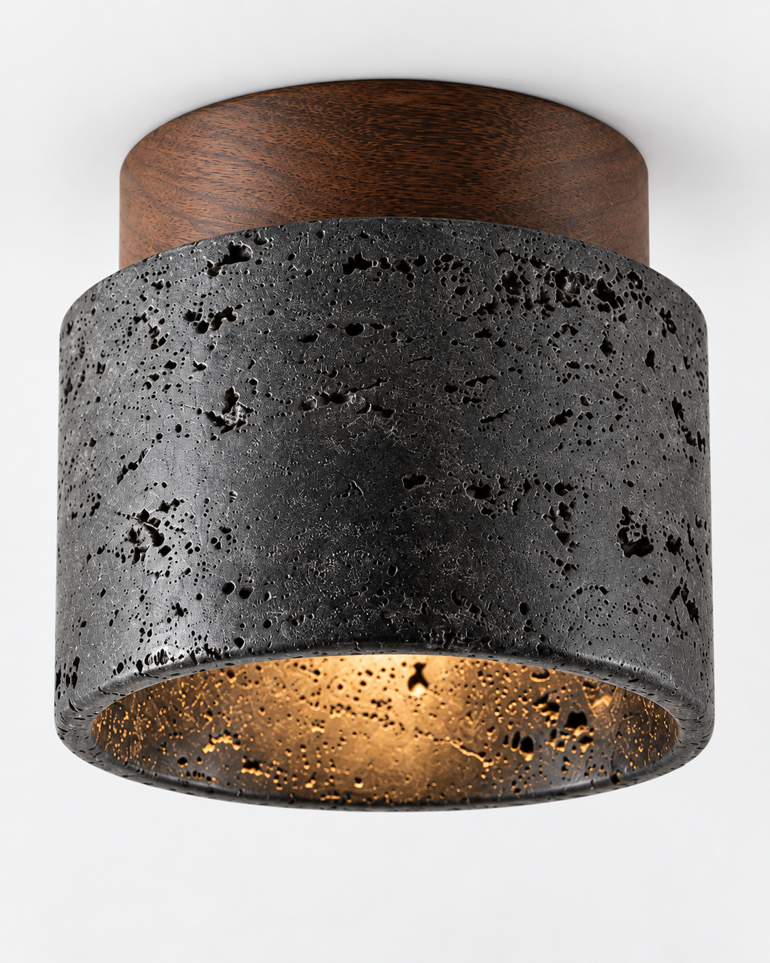 The Como | Travertine Ceiling Light