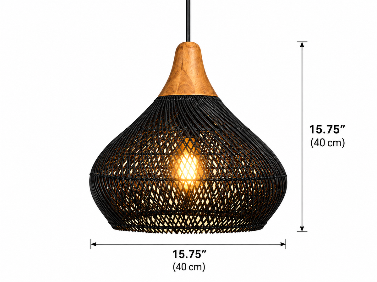 Tala Rattan Pendant Light