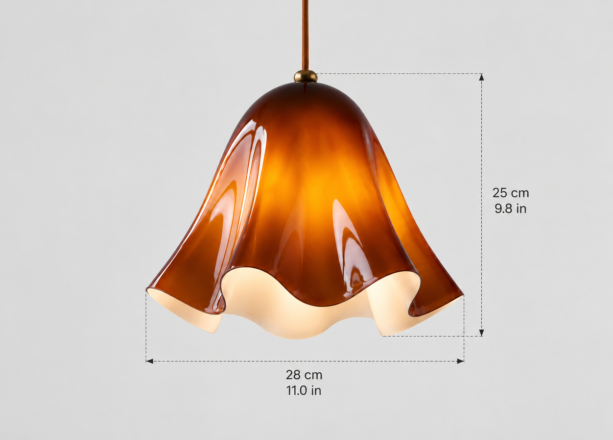 Aurelio – Sculptural Glass Pendant Light