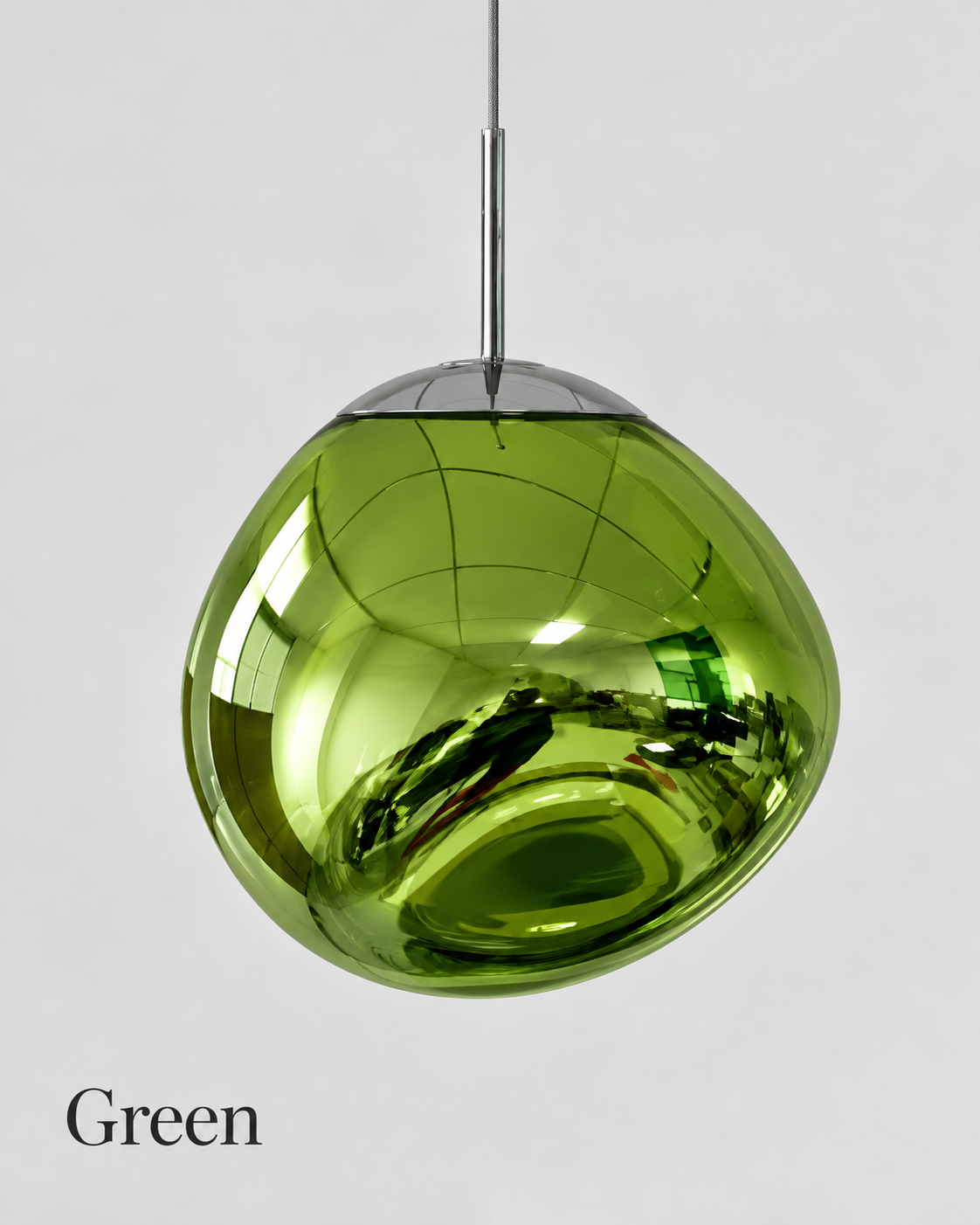 Sculptural Mirror Glass Pendant Light | Veyra