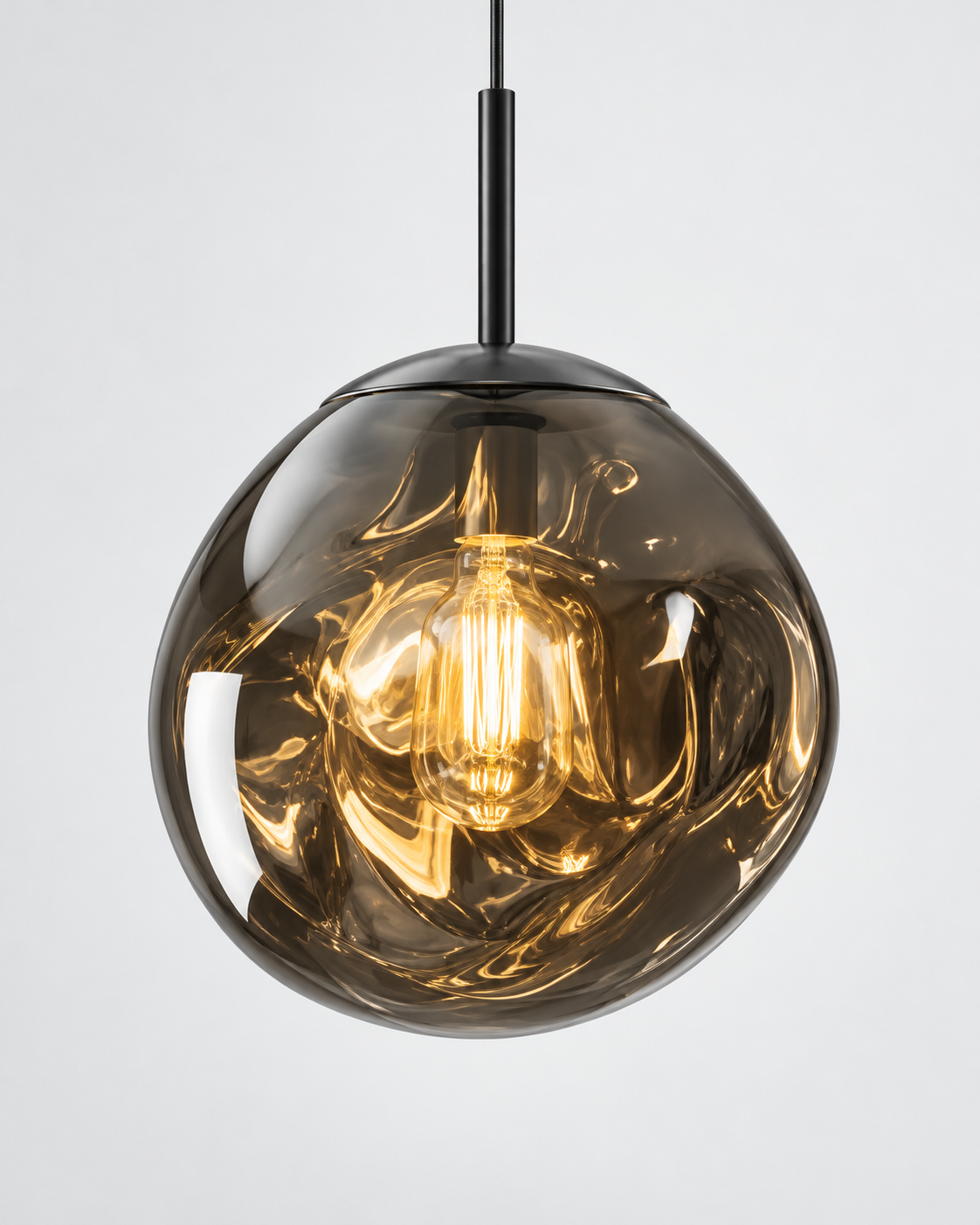 Sculptural Mirror Glass Pendant Light | Veyra